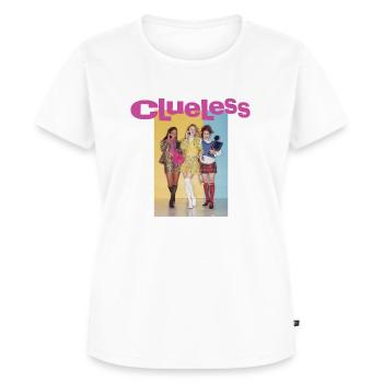 Clueless Chlique Cher, Dionne Et Tai - T-shirt Premium bio Femme - blanc - Devant - AI Model Female 172 dark (172cm)