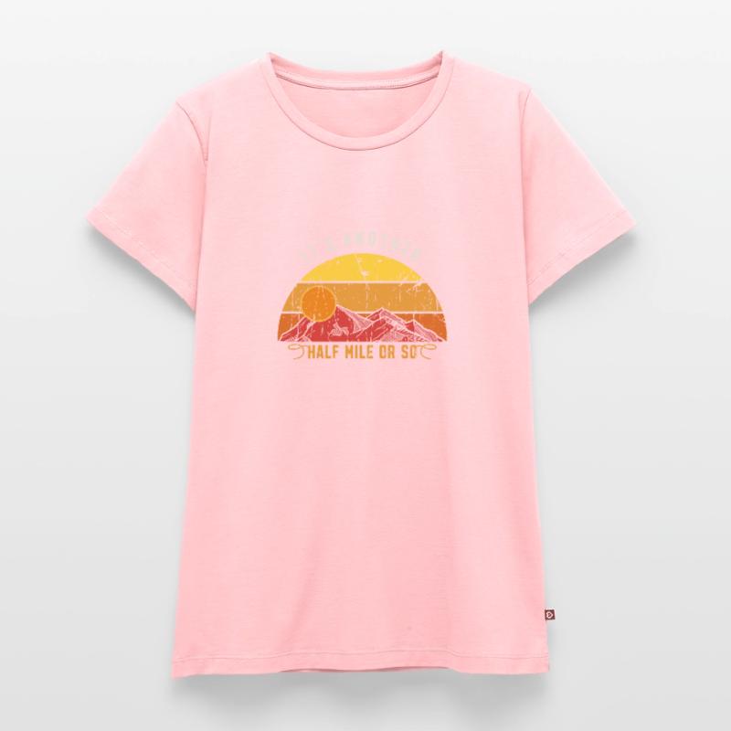 Es ist noch eine halbe Meile oder so - Track Marathon Run Frauen Premium Bio T-Shirt