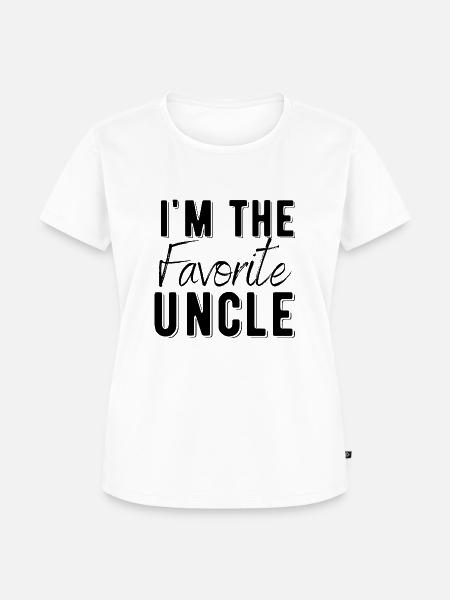 Onkel - Frauen Premium Bio T-Shirt - Weiß