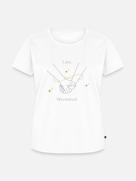 Polarität - Frauen Premium Bio T-Shirt - Weiß