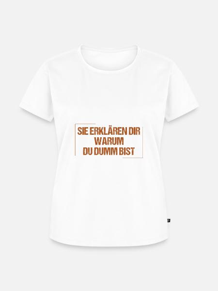 Techniker argumentieren nicht - Frauen Premium Bio T-Shirt - 