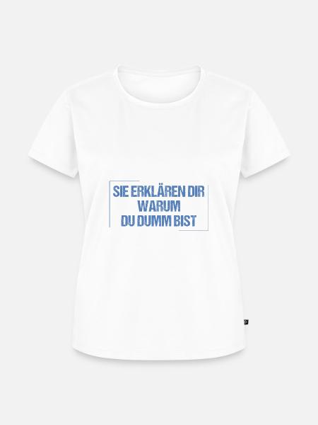 Mediziner argumentieren nicht - Frauen Premium Bio T-Shirt - 