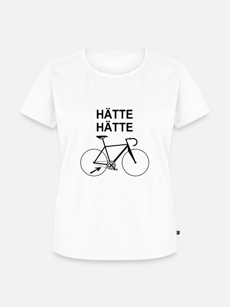 Fahrradkette - Frauen Premium Bio T-Shirt - Weiß