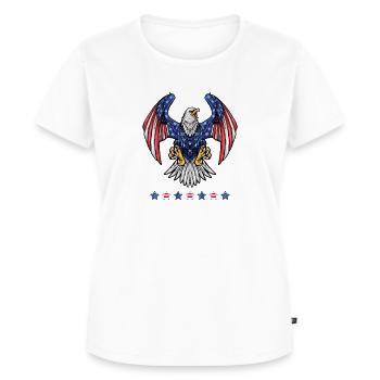 Design für Produkte - Frauen Premium Bio T-Shirt - Weiß - Vorne - AI Model Female 172 dark (172cm)