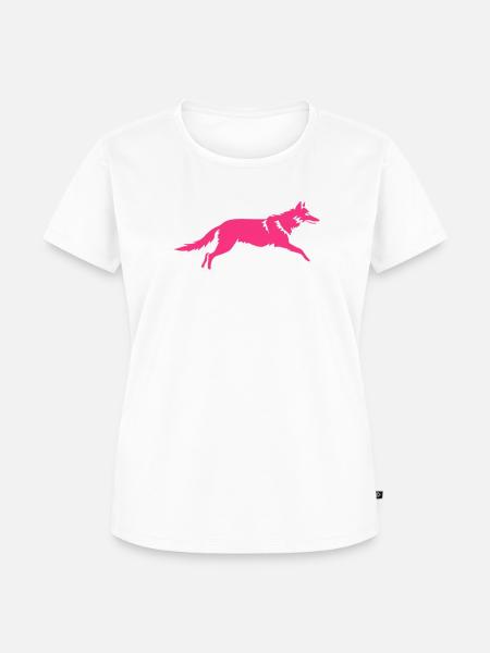 Anmutige Verfolgung - Frauen Premium Bio T-Shirt - Weiß
