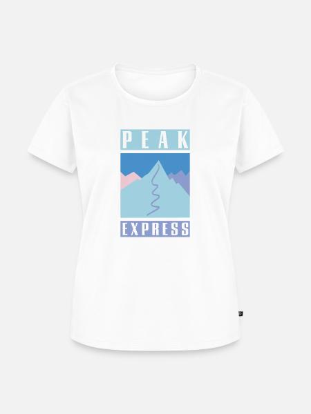 Peak-Express - Frauen Premium Bio T-Shirt - Weiß
