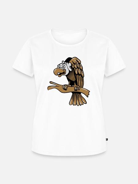 geier - Frauen Premium Bio T-Shirt - Weiß