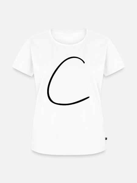 Das C - Frauen Premium Bio T-Shirt - Weiß