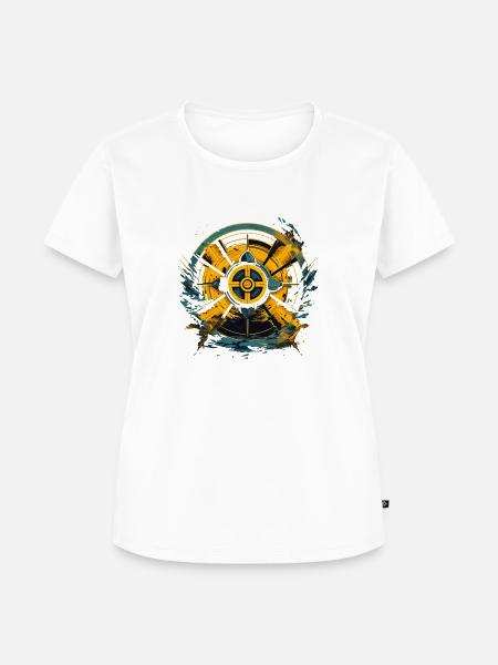 Tschernobyl Atom 7 - Frauen Premium Bio T-Shirt - Weiß