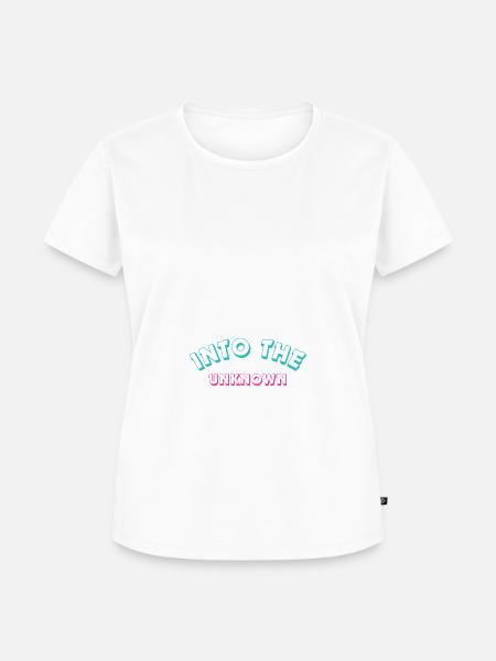Ins Unbekannte - Frauen Premium Bio T-Shirt - Weiß
