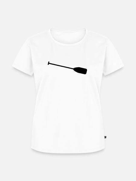 Paddel - Frauen Premium Bio T-Shirt - Weiß