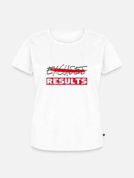 results black red - Frauen Premium Bio T-Shirt - Weiß