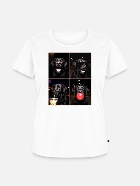 Hunde Labrador Hund - Frauen Premium Bio T-Shirt - Weiß