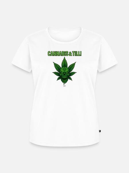 Canabis & Tilli - Frauen Premium Bio T-Shirt - Weiß