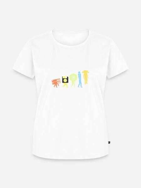 Evolution Datenspeicherung Cloud Programmierung - Frauen Premium Bio T-Shirt - 