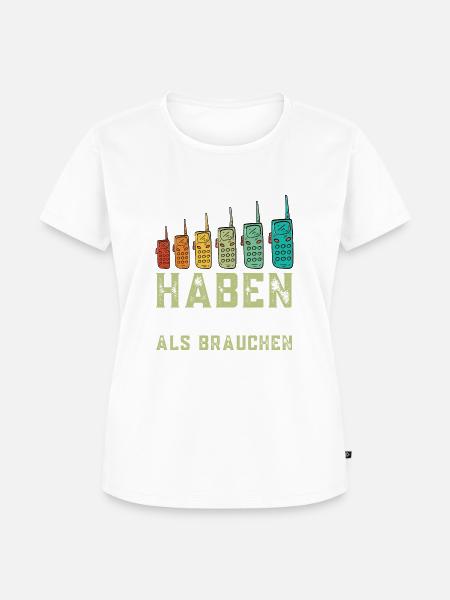 Amateurfunken Hobby Funker Funkgerät - Frauen Premium Bio T-Shirt -