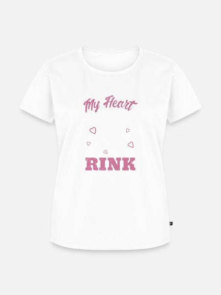 Ice hockey spieler - Frauen Premium Bio T-Shirt -