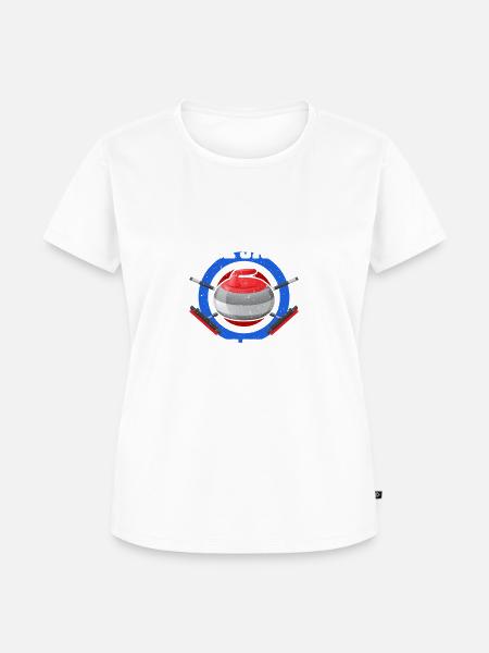 Curling Curler - Frauen Premium Bio T-Shirt - 