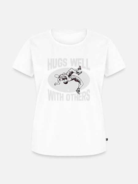 Wrestler Wrestle Wrestling - Frauen Premium Bio T-Shirt -