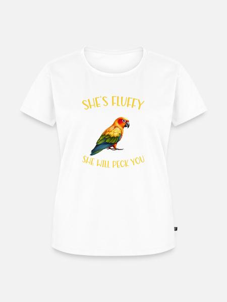 Sun conure - Frauen Premium Bio T-Shirt - 