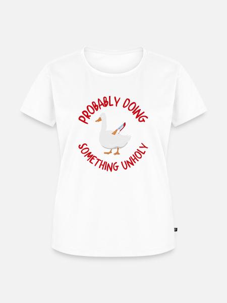 Goose - Frauen Premium Bio T-Shirt - 