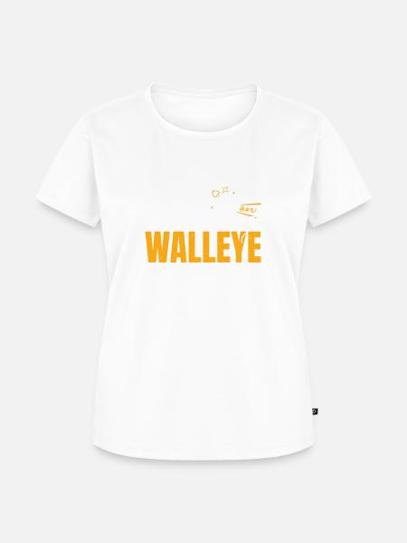 Walleye Fishing - Frauen Premium Bio T-Shirt - 