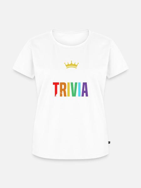 Trivia queen - Frauen Premium Bio T-Shirt -