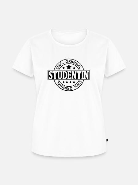 studentin - Frauen Premium Bio T-Shirt - Weiß