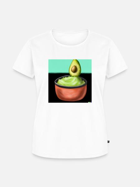 Guacamole - Frauen Premium Bio T-Shirt - Weiß