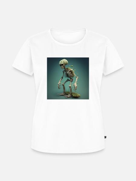 UNTOTE - Frauen Premium Bio T-Shirt - Weiß