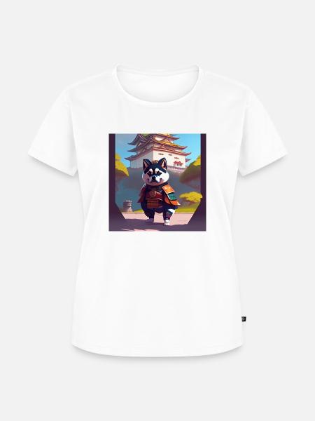 Ronin - Frauen Premium Bio T-Shirt - Weiß