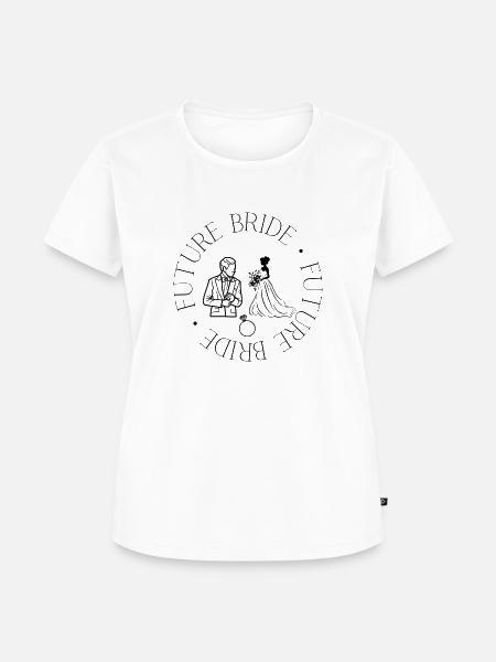 Future Bride - Frauen Premium Bio T-Shirt - Weiß