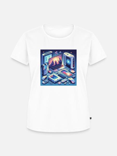 Designer 20 - Frauen Premium Bio T-Shirt - Weiß