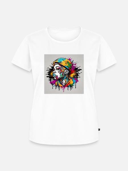 EXPRESS IT ANYWAY - Frauen Premium Bio T-Shirt - Weiß