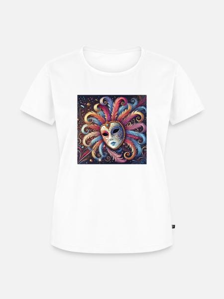 Karnewal - Frauen Premium Bio T-Shirt - Weiß