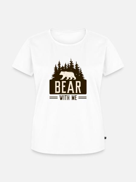 Hab Geduld mit mir - Frauen Premium Bio T-Shirt - Weiß