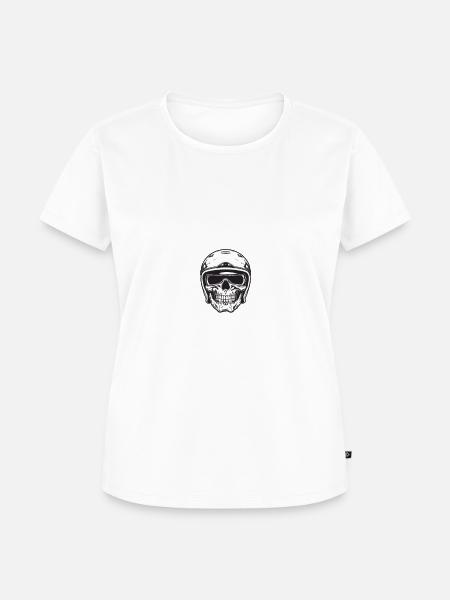 CAFÉ RACER - Frauen Premium Bio T-Shirt - Weiß