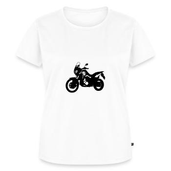 Naked Bike Teilverkleidung Geschenkidee Motorrad - Frauen Premium Bio T-Shirt - Weiß - Vorne - AI Model Female 172 dark (172cm)