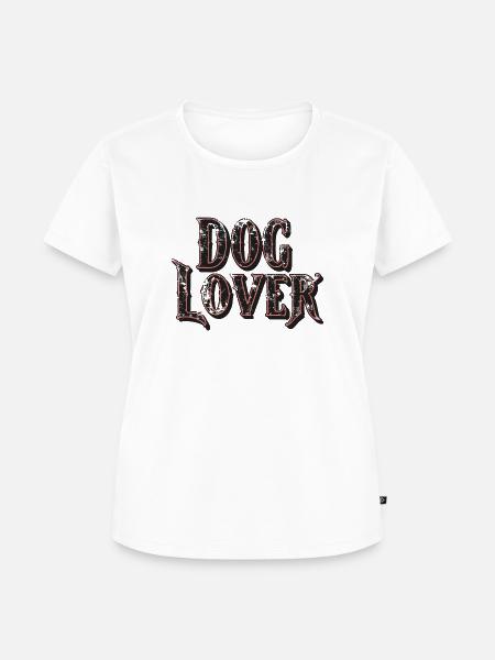 Hundeliebhaber - Frauen Premium Bio T-Shirt - Weiß
