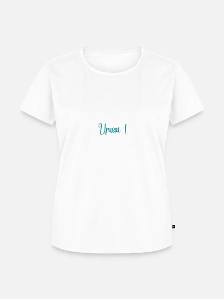 Urusai 2 - Frauen Premium Bio T-Shirt - Weiß