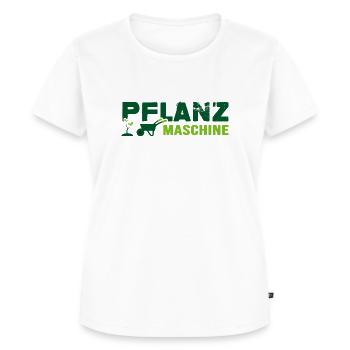 Gärtner Garten Pflanzen Gartenarbeit Gartenbau - Frauen Premium Bio T-Shirt - Weiß - Vorne - AI Model Female 172 dark (172cm)