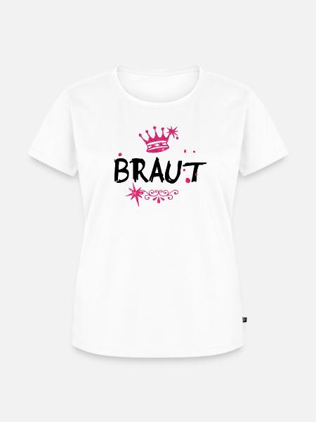 Braut - Frauen Premium Bio T-Shirt - Weiß