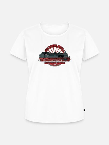 Märklin Ich Fahre Spur 1 - Frauen Premium Bio T-Shirt - Weiß