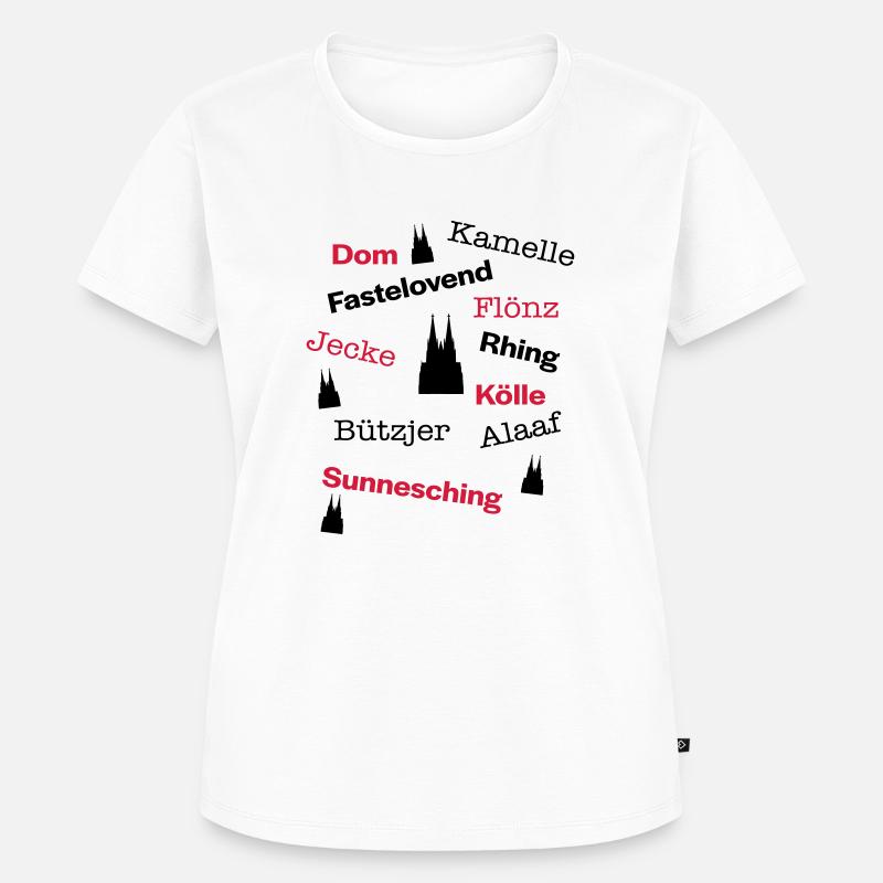 Kölsche Language - Women's Premium Organic T-shirt - white
