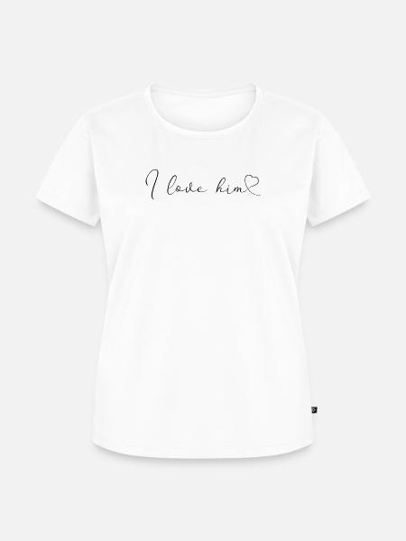 Paar - Frauen Premium Bio T-Shirt - Weiß
