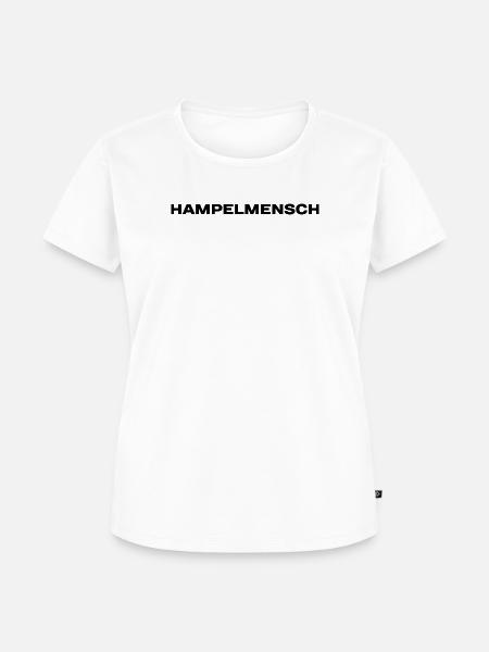 Trash Asset - Hampelmensch [black] - Frauen Premium Bio T-Shirt - Weiß