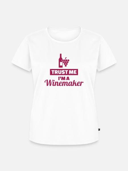 Winzer - Frauen Premium Bio T-Shirt - Weiß