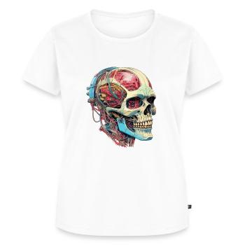Zombienator - Frauen Premium Bio T-Shirt - Weiß - Vorne - AI Model Female 172 dark (172cm)
