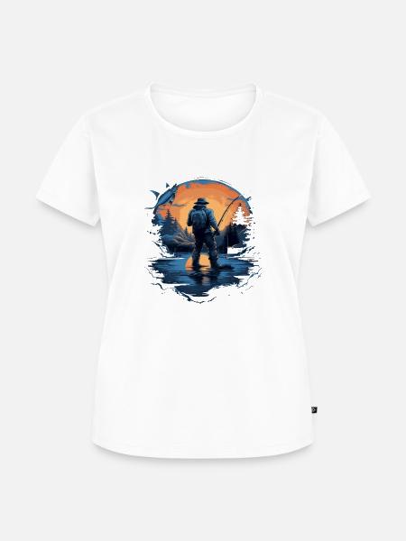 Fischfischer 4 - Frauen Premium Bio T-Shirt - Weiß
