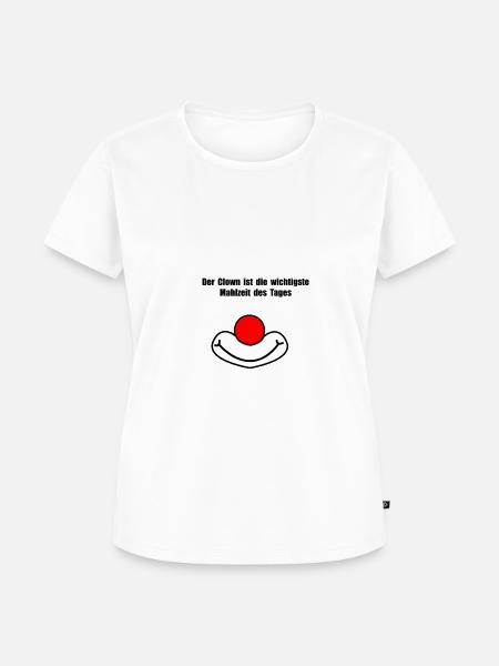 clown - Frauen Premium Bio T-Shirt - Weiß
